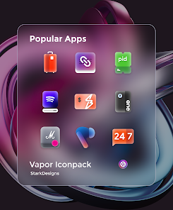 Vapor IconPack – Modern Icons - скриншот 5