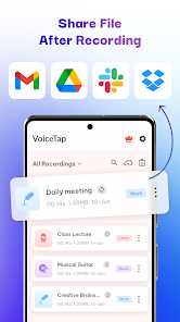 Voice Recorder & AI Transcribe - скриншот 5