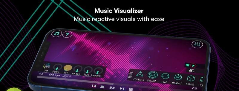 Vythm JR - Music Visualizer VJ - скриншот 1