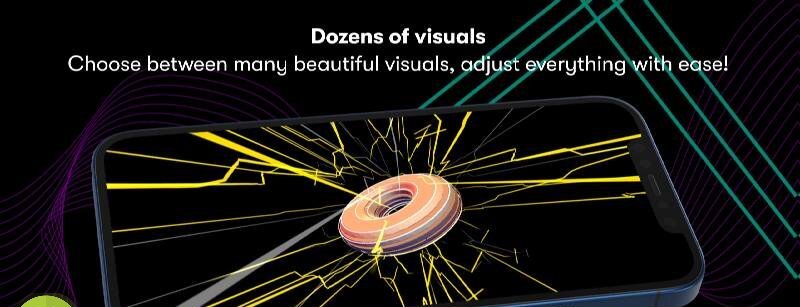Vythm JR - Music Visualizer VJ - скриншот 2