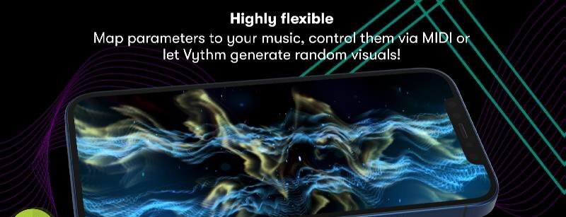 Vythm JR - Music Visualizer VJ - скриншот 3
