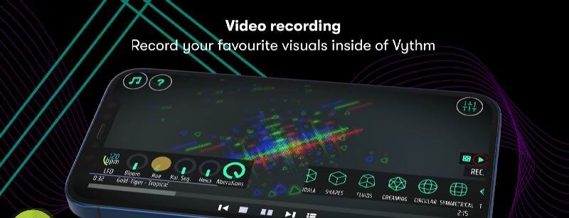 Vythm JR - Music Visualizer VJ - скриншот 4