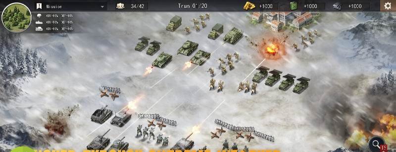 World War 2：Strategy Battle 998 Mod (Unlimited Money/Medals) - скриншот 3
