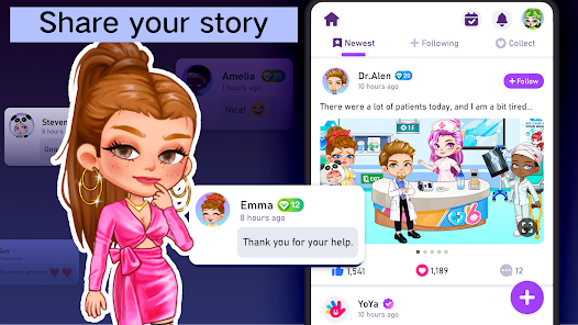YoYa Time:Build,Share&Play - скриншот 8