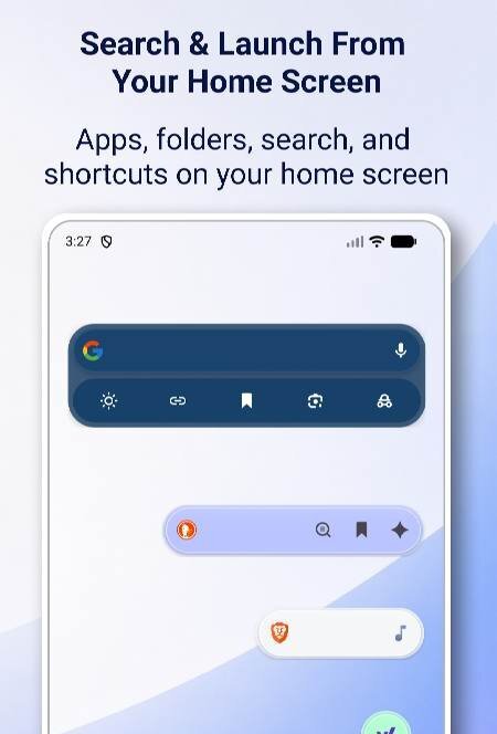 Zerch: Search Widget & App - скриншот 1