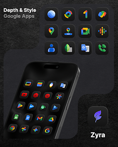 Zyra Icon Pack & Widgets - скриншот 2