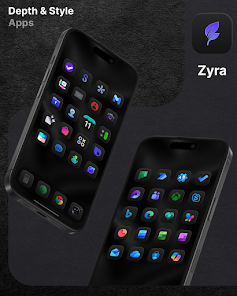 Zyra Icon Pack & Widgets - скриншот 3