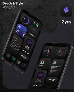 Zyra Icon Pack & Widgets - скриншот 4